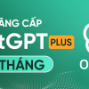 Tài Khoản Chat GPT Plus (1 Tháng)